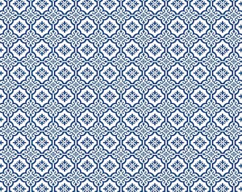 Wallpaper | Blue Wallpaper | Tile Wallpaper | Beach House Wallpaper | Beach Wallpaper | Geometric Wallpaper | Coastal Wallpaper | Decor