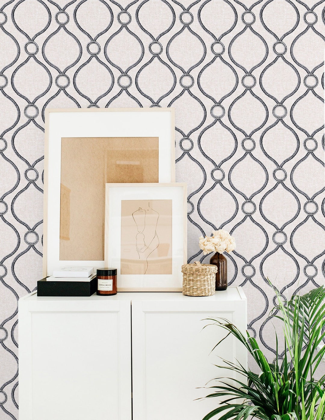 Geometric Peel and Stick Wallpaper | Self Adhesive Wallpaper ...