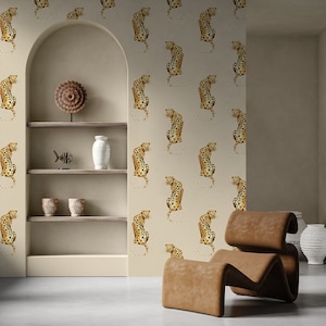 Peel and Stick Wallpaper Self Adhesive Wallpaper Leopard Peel and Stick ...