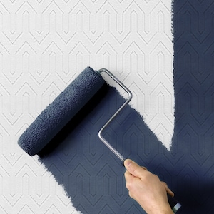 Wallpaper | Paintable Wallpaper | Geometric Wallpaper | Paint Wallpaper | Striped Wallpaper | Textured Wallpaper | Wallcovering | Wall Decor