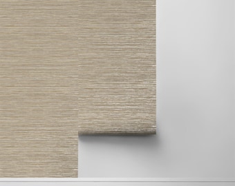 Peel and Stick | Faux Grasscloth | Self Adhesive Wallpaper | Wallpaper | Lillian August | Peel and Stick Wallpaper  | Removable Wallpaper