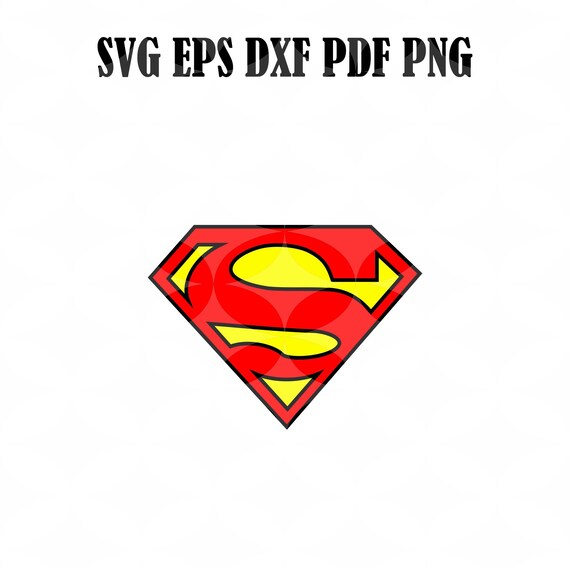 Superman Logo Svg Superman Svg Superhero Svg Superman Etsy