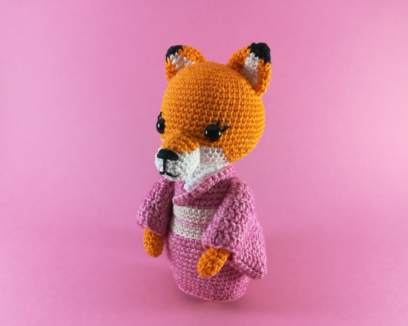 Amigurumi fox,Hana the fox, amigurumi pattern / diy crochet doll image 5