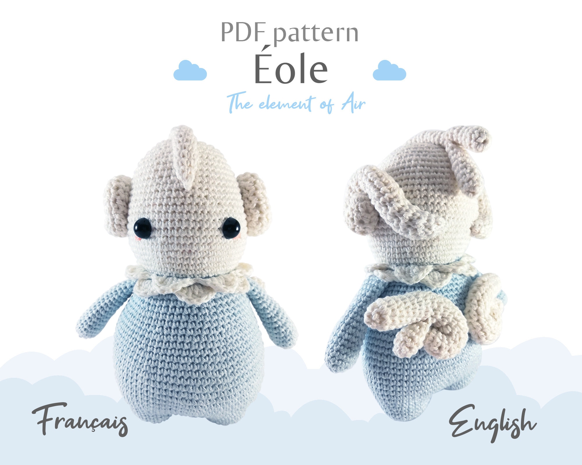Kit crochet Gojigurumi amigurumi – Lise and Stitch