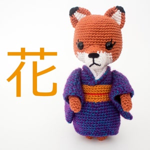 Amigurumi fox,Hana the fox, amigurumi pattern / diy crochet doll image 4