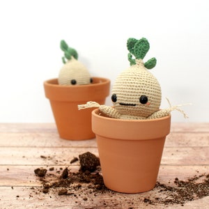 Crochet kit mandrake, amigurumi DIY image 6