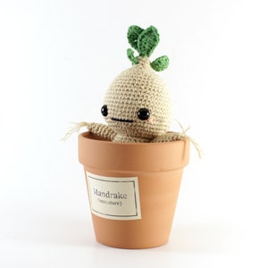 Crochet kit mandrake, amigurumi DIY image 4