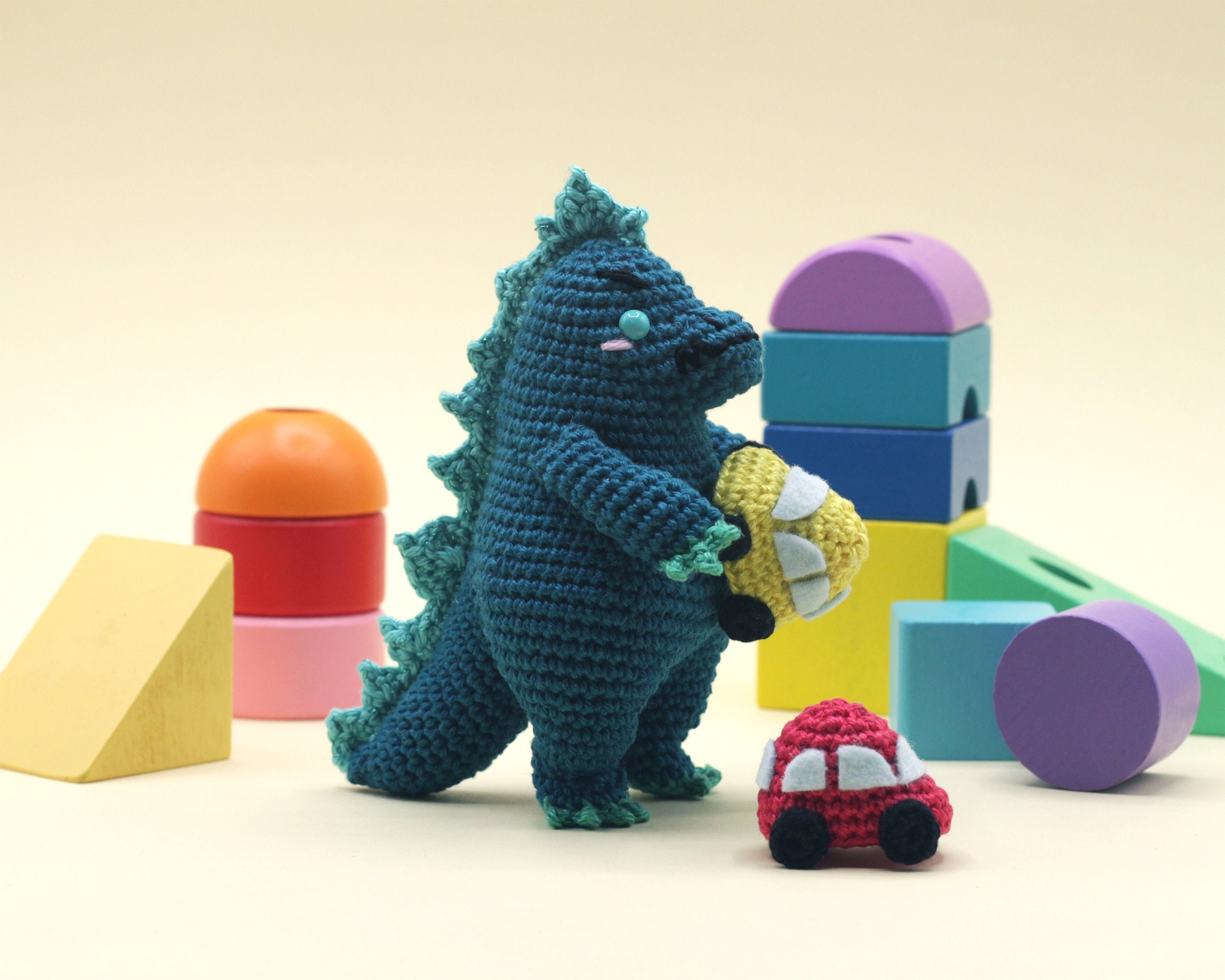 Crochet Giant Godzilla _ Godzilla Monsterverse _ PDF (Download Now) 