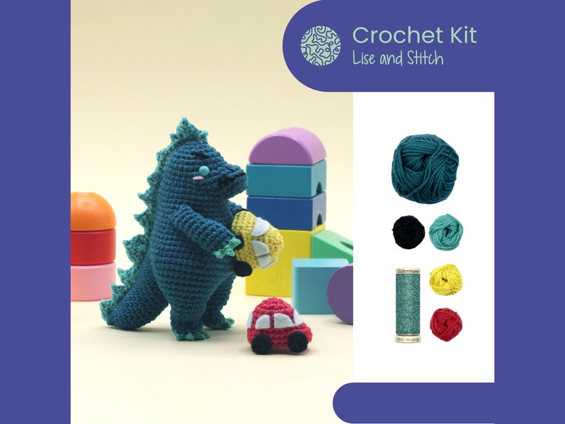 Crochet kit Gojigurumi, amigurumi DIY image 1