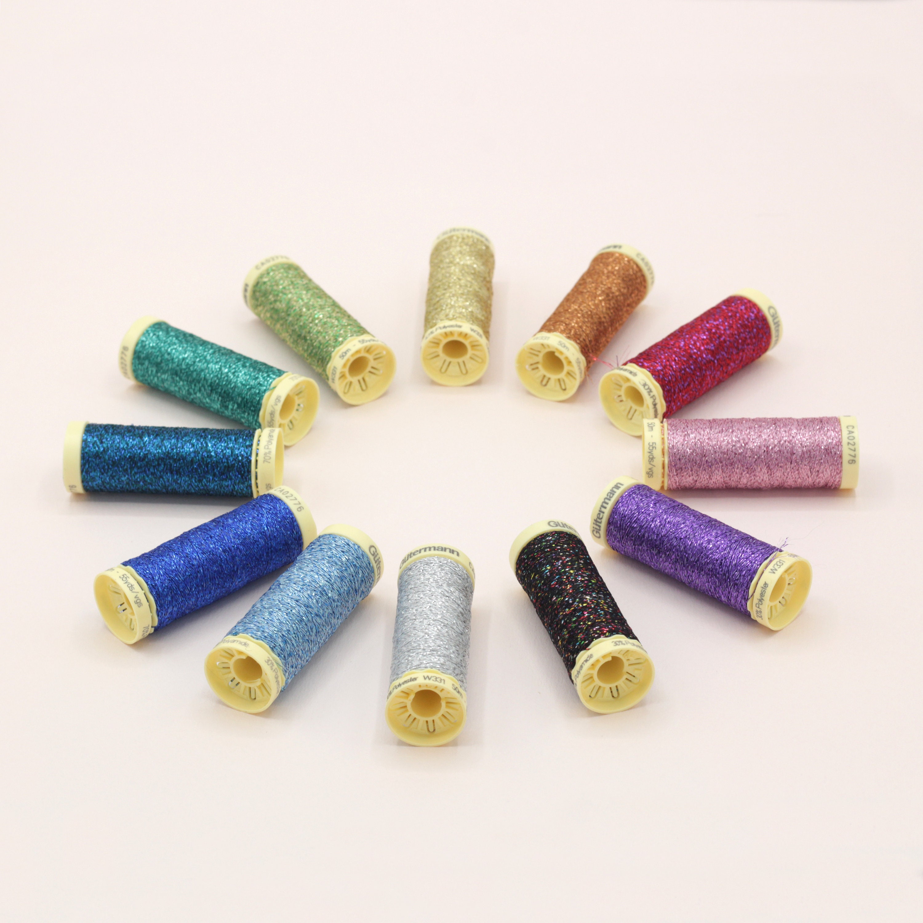 Metallic Embroidery Floss, Thread, Metallic Cross Stitch Thread
