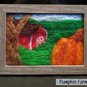 Framed Felted Pictures: Free-Form Fiber Art