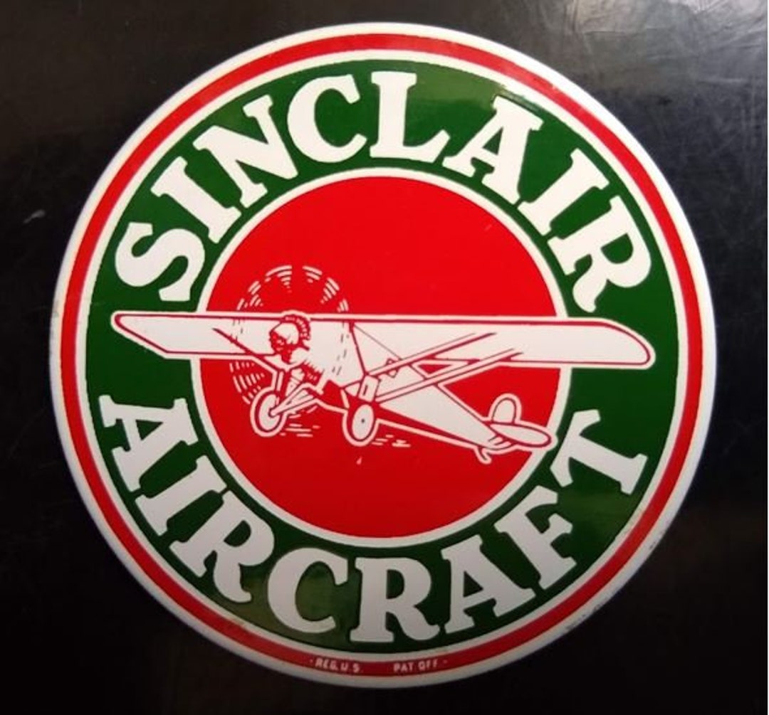 SINCLAIR AIRCRAFT - Single Overwing Single Engine Plane - Etsy