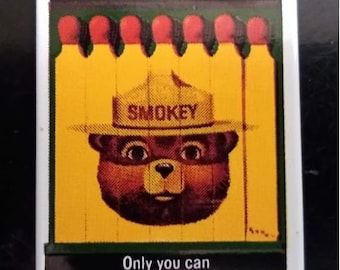 SMOKEY the BEAR - Only YOU Can Prevent Forest Fires.