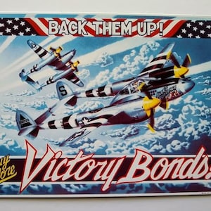 USAF - Buy More VICTORY BONDS - Back them Up!