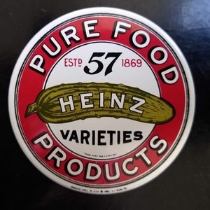 HEINZ- PURE Food Products - 57 varieties PICKELS.