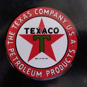 TEXACO (Logo) The TEXAS COMPANY U.S.Petrolium Produkte