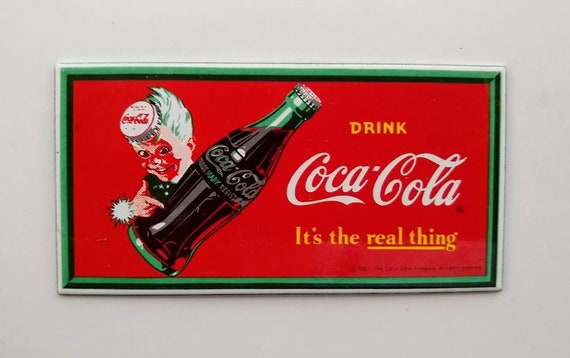 COCA COLA it's the Real Thing. | Etsy