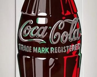 COCA COLA Trade Mark Registered Glass Bottle - Etsy COCA COLA Trade Mark Registered Glass Bottle - Etsy