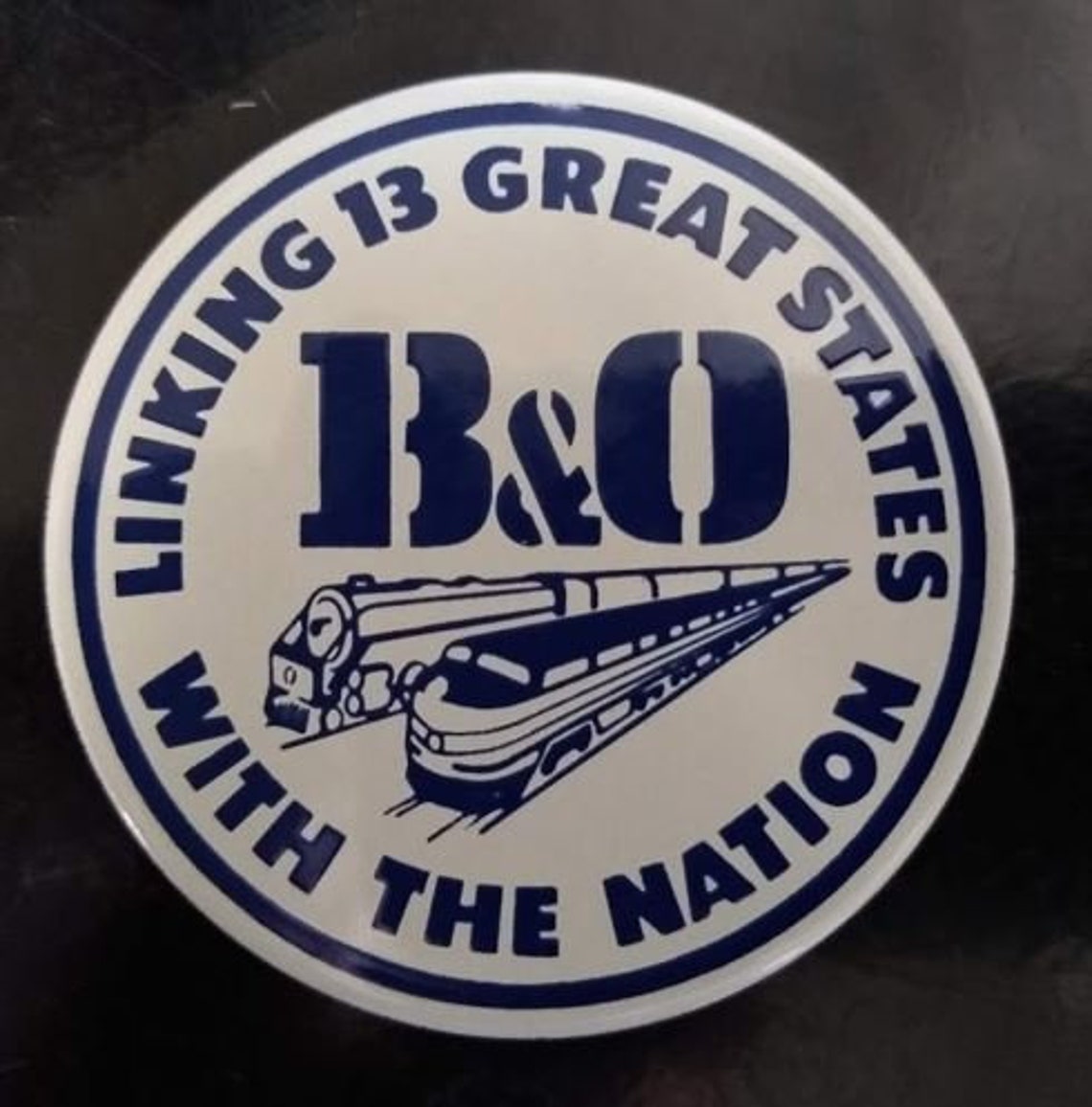 B&O RAILROAD Linking 13 Great States With the Nation - Etsy