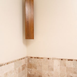 30&quot; Corner Light™ (x1) Walnut RTS zen Zenlight indoor lighting wall sconce fixture modern