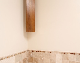 30&quot; Corner Light™ (x1) Walnut RTS zen Zenlight indoor lighting wall sconce fixture modern