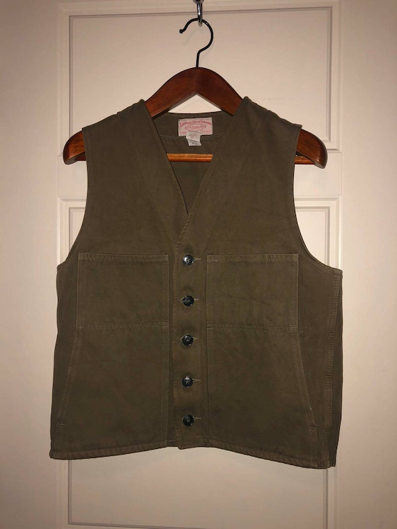 Filson work vest.