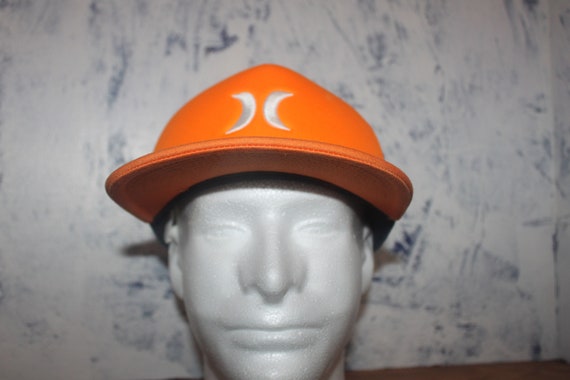 orange hurley hat