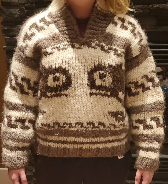 Vintage Cowichan sweater.