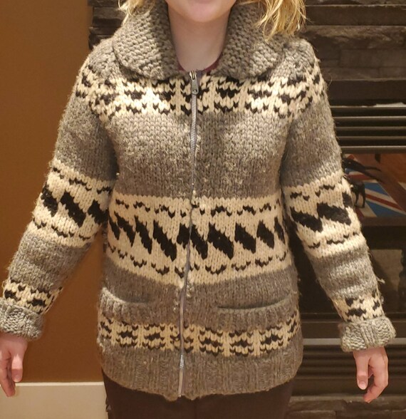 Vintage Cowichan sweater.