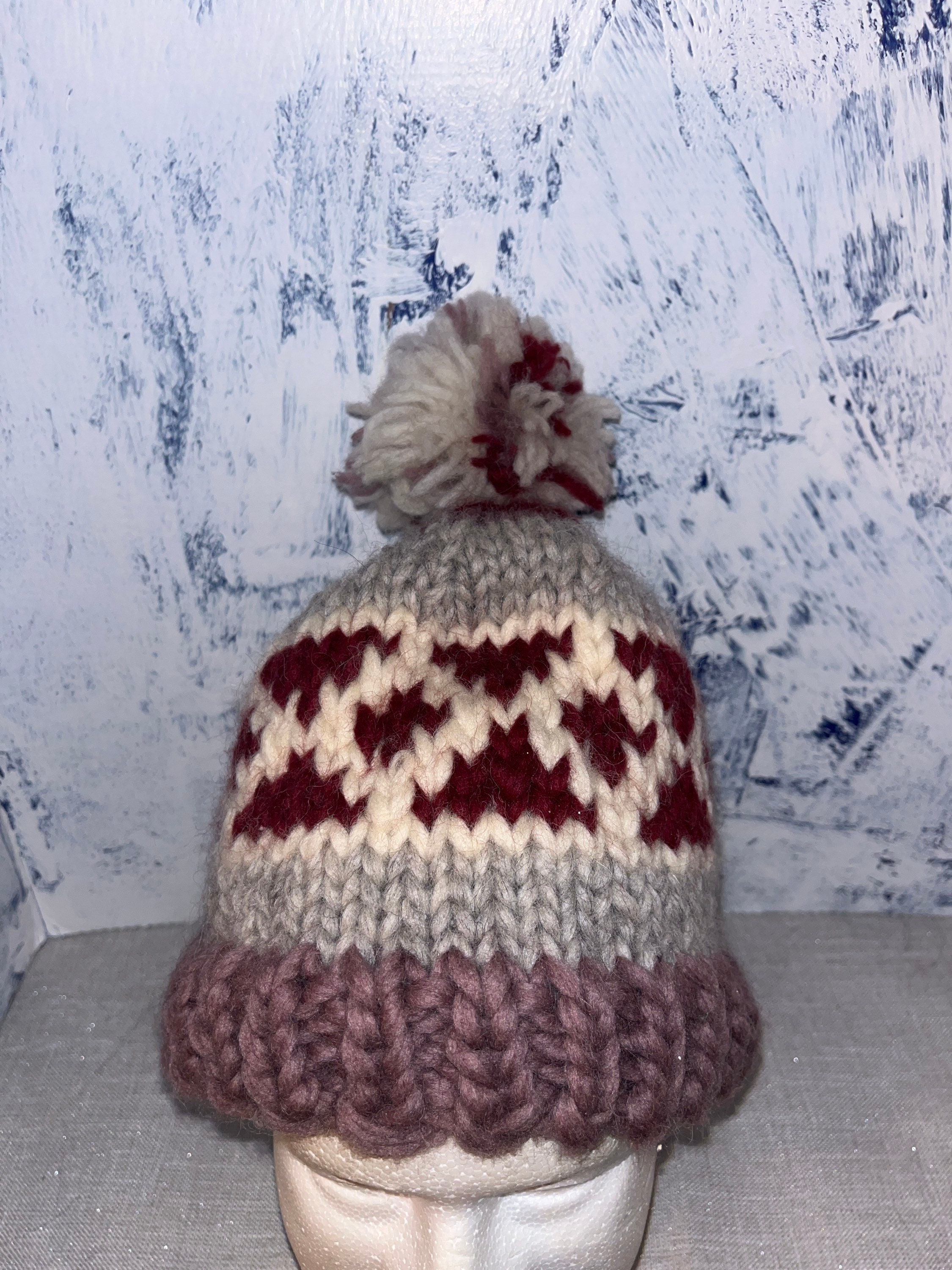 White Buffalo Wool Winter Hat. - Etsy