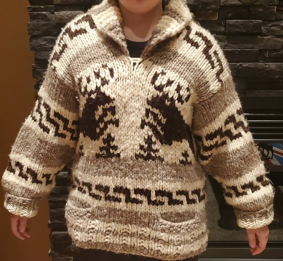 Vintage Cowichan unisex Sweater