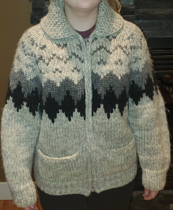 Vintage Cowichan sweater.