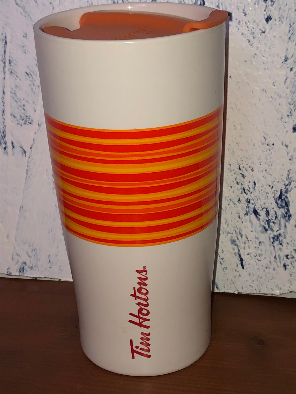 Tim Hortons Travel mug with lid Etsy