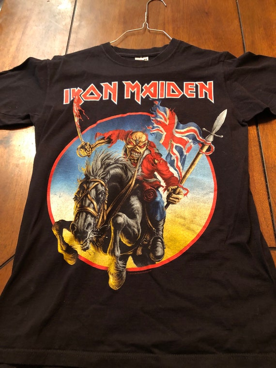 Iron Maiden Tour Shirt Etsy