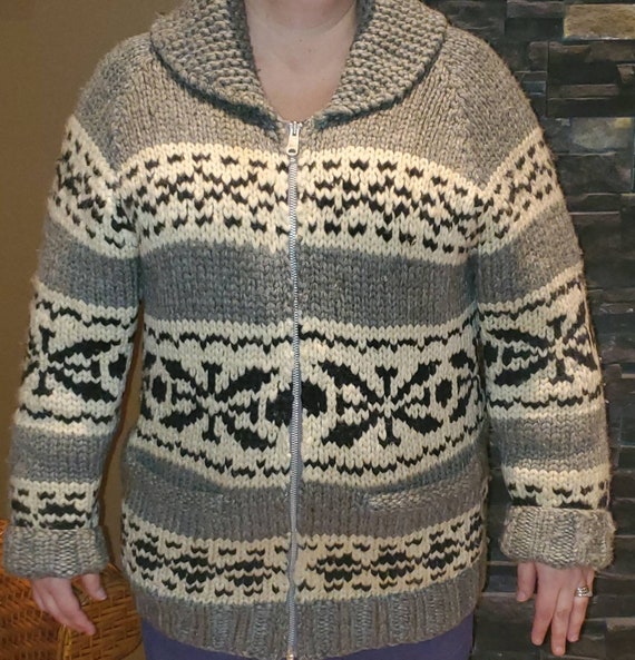 Vintage Cowichan sweater.