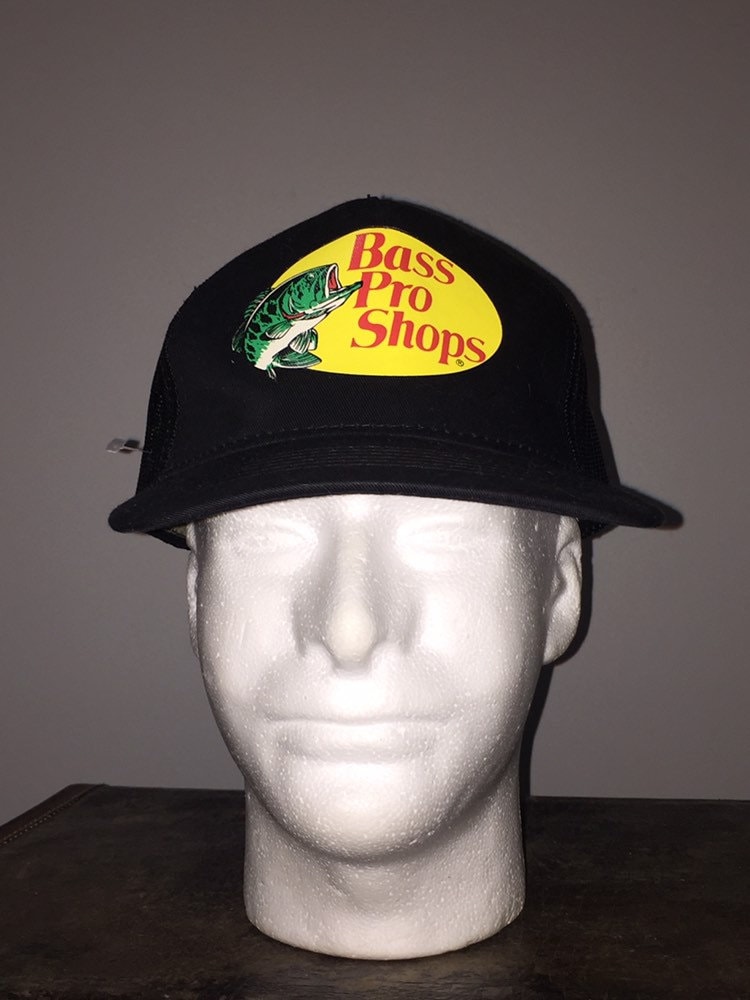 Bass pro shop black cheap hat