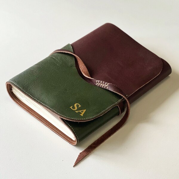 Leather Sketchbook Etsy
