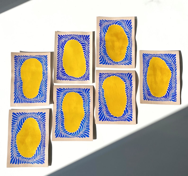 Cartera de cuero amarillo para tarjetas, tarjetero fino de cuero auténtico hecho a mano para mujer, cartera pequeña para tarjetas de crédito, regalo de primavera amarillo. imagen 10