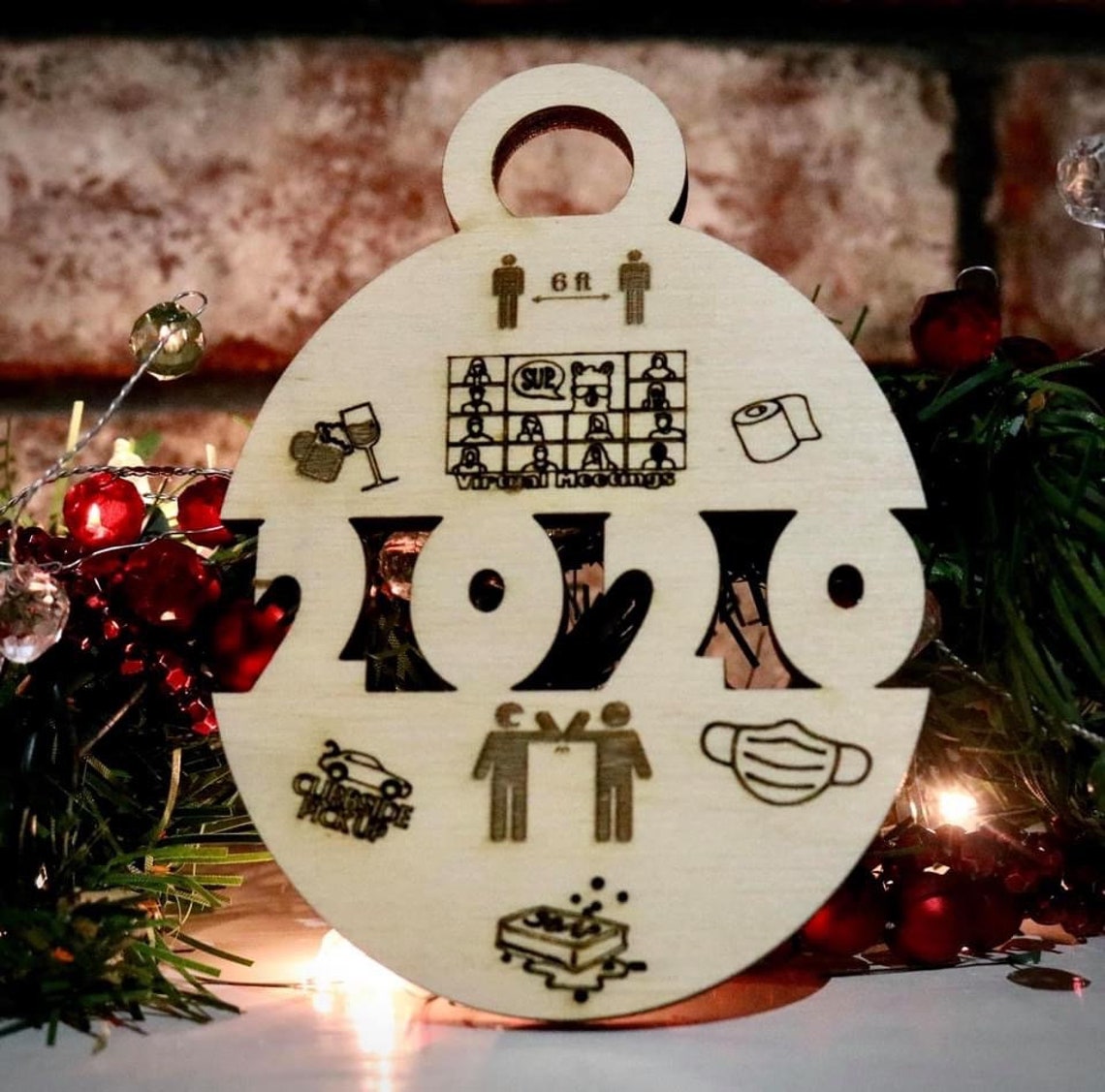 2020 Christmas Tree Ornaments Etsy