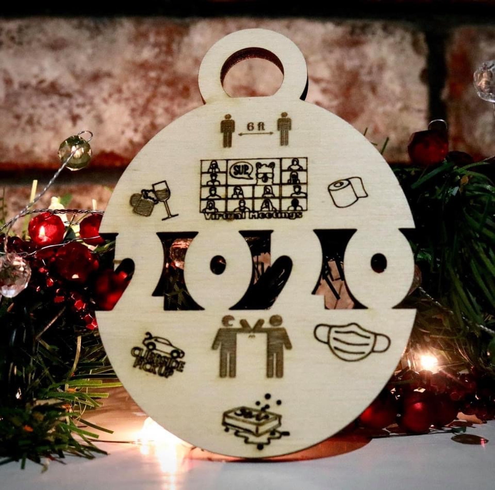 2020 Christmas Tree Ornaments Etsy