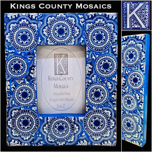 Talavera Tile Picture Frame