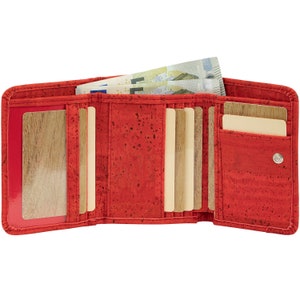 Porte-monnaie pour femmes Porte-monnaie / bourse en liège végétalien