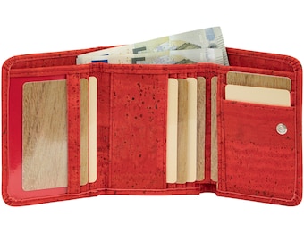 Porte-monnaie pour femmes Porte-monnaie / bourse en liège végétalien