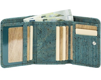 Cork Wallet for Women natural Cork