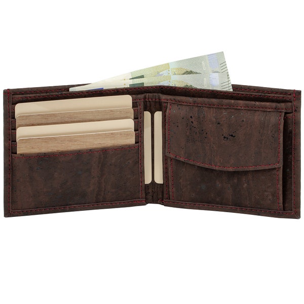 Porte-monnaie homme Liège Classic (BRUN)