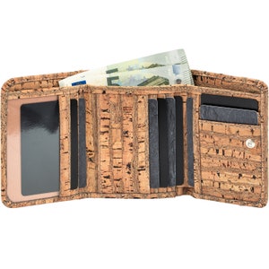 Cork Wallet for Women natural Cork