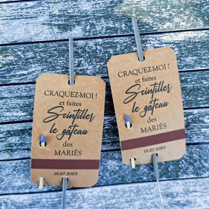 Etiquettes pour Scintillants faites SCINTILLER, Personalisierte Hochzeit Let Love Sparkle, party, Verlobung, Jahrestag