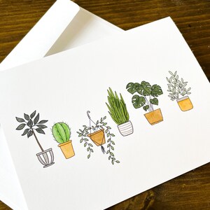 Cartão de planta, cartão de mãe de planta, presente de mãe de planta, planta, presente de planta, pai de planta, amante de plantas, presente para quem gosta de plantas