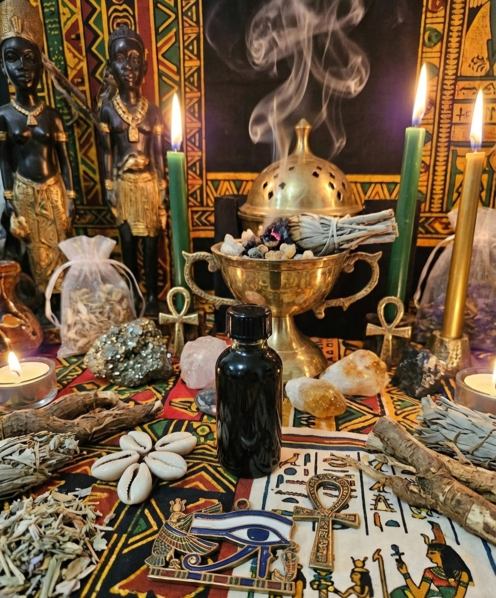 7 African Powers Ritual Oil - 7 Divine Forces - Road Opener- Success ...