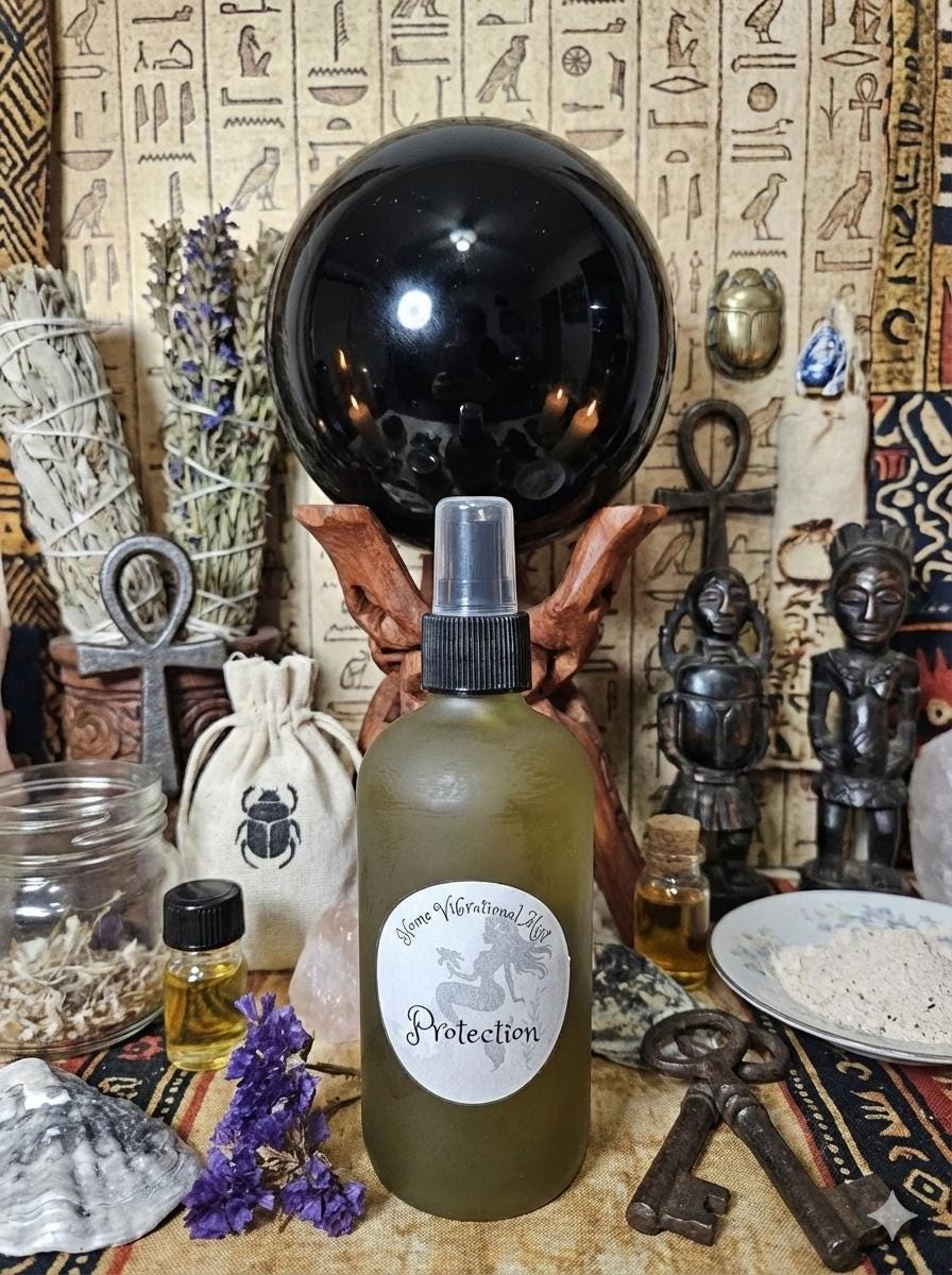 Protection Energy Cleaner & Manipulation All Purpose Mist - Clean Negative Energy-Evil Eye Protection - Unpleasant Vibrations To Evil Spirits